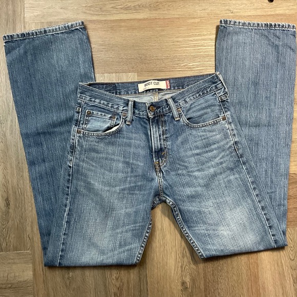 Levi's 527 Bootcut Jeans Mens 30x34 Medium Wash Low Rise Denim Y2K Retro Classic - Picture 1 of 8